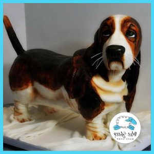 Basset Hound Cake