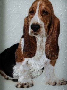 Basset Hound Embroidery