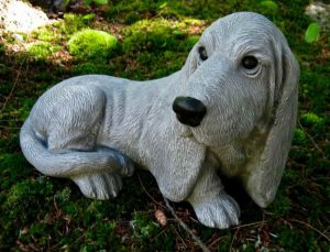 Basset Hound Statue Garden Statue