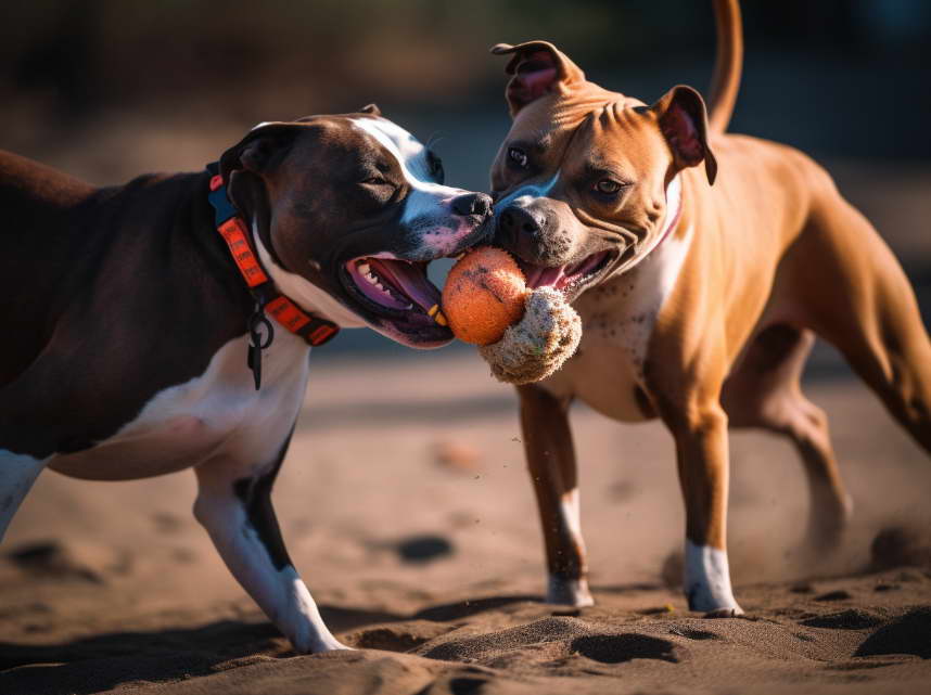 American Pitbull Terrier Strong Willed Temperament