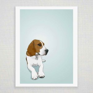 Beagle Art Prints