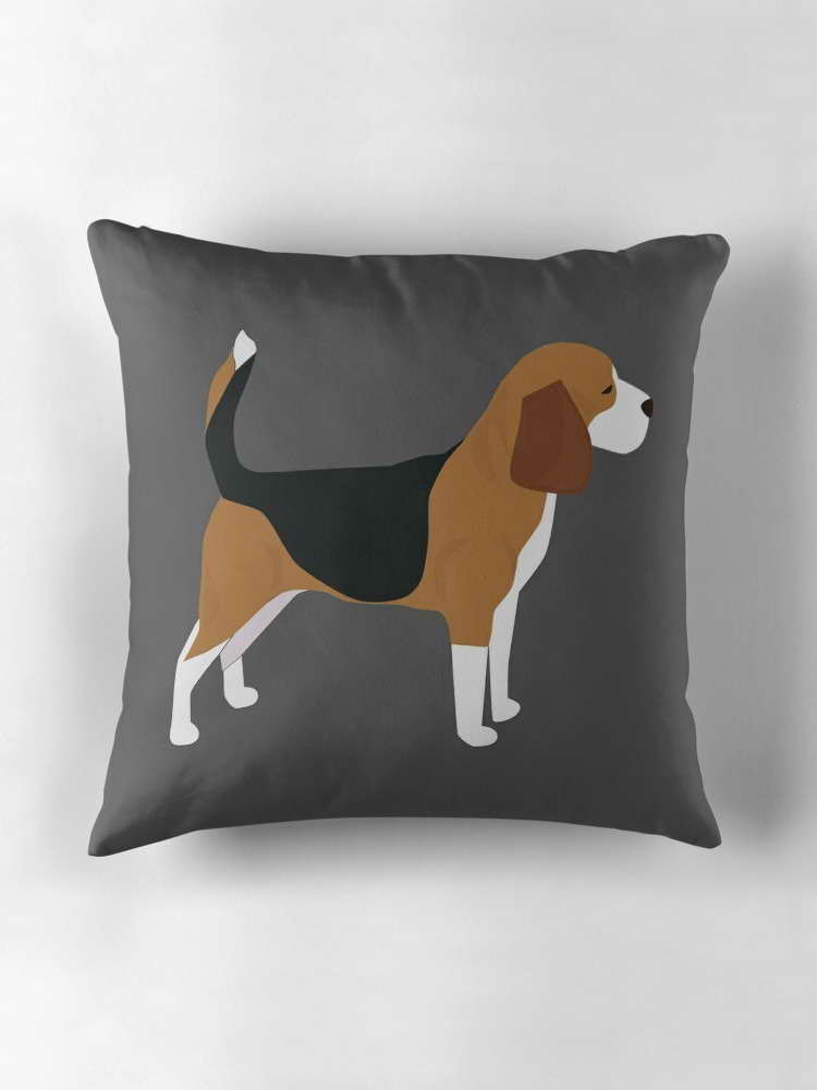 Beagle Throw Pillow