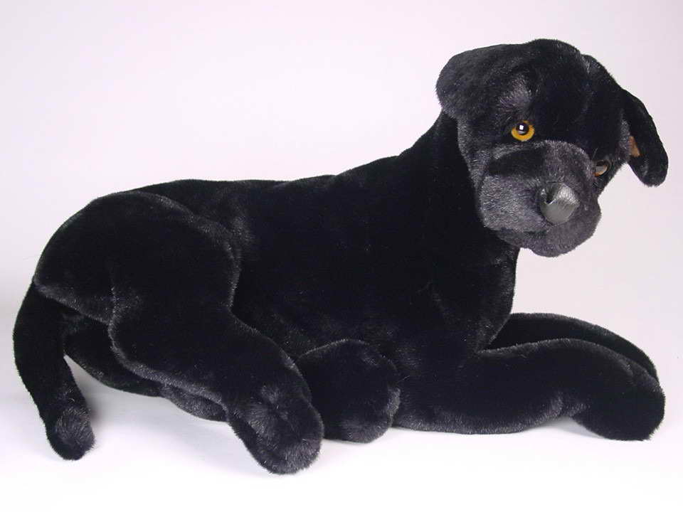 Black Great Dane Stuffed Animal