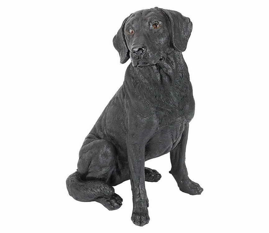 Black Labrador Statue
