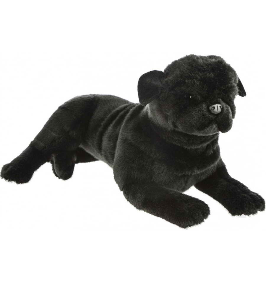 Black Stuffed Pug