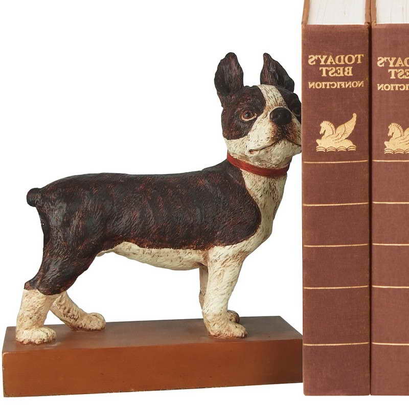 Boston Terrier Bookends