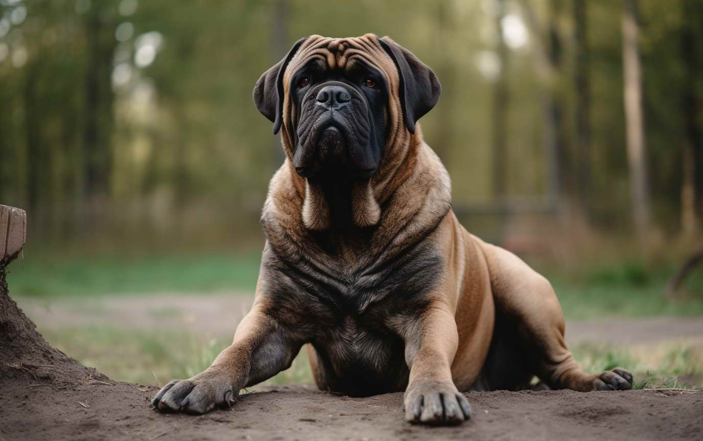The Strong and Sturdy Neapolitan Mastiff