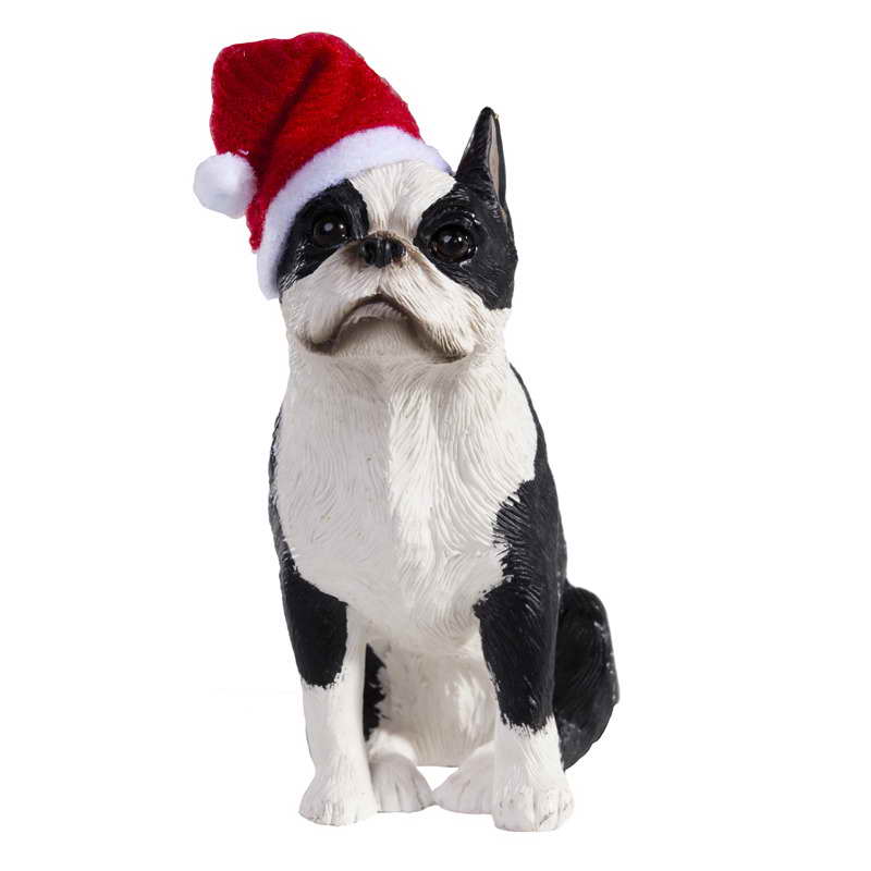 Boston Terrier Christmas Ornament