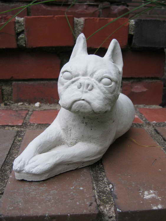 Boston Terrier Statue Garden