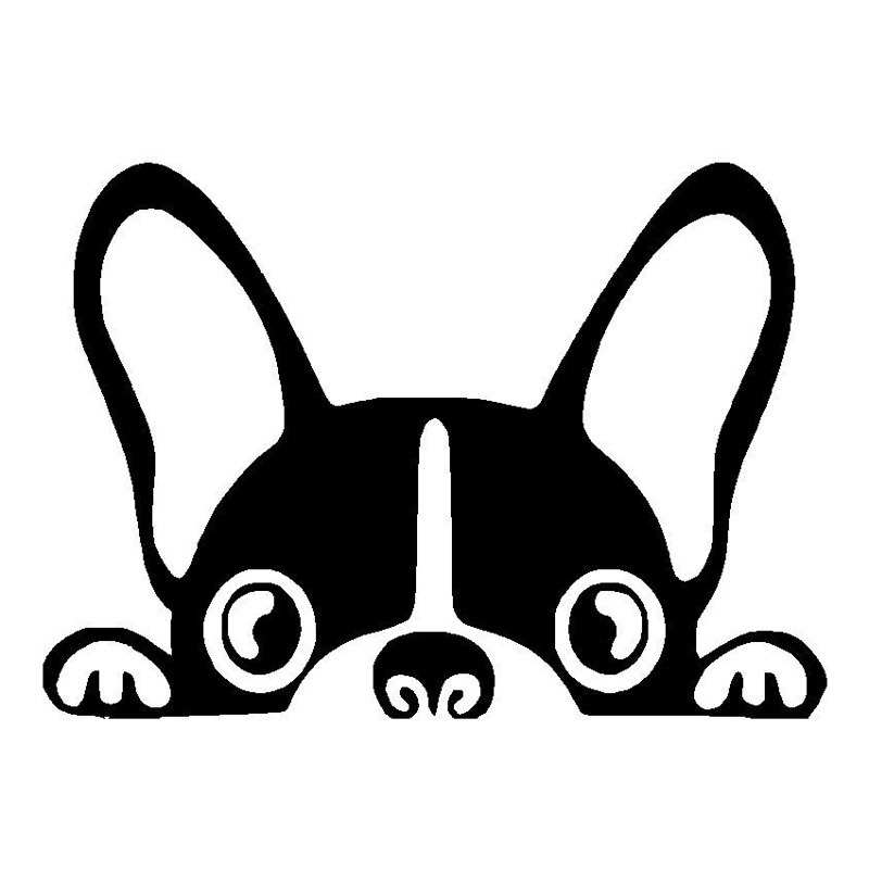 Boston Terrier Stickers For Cars