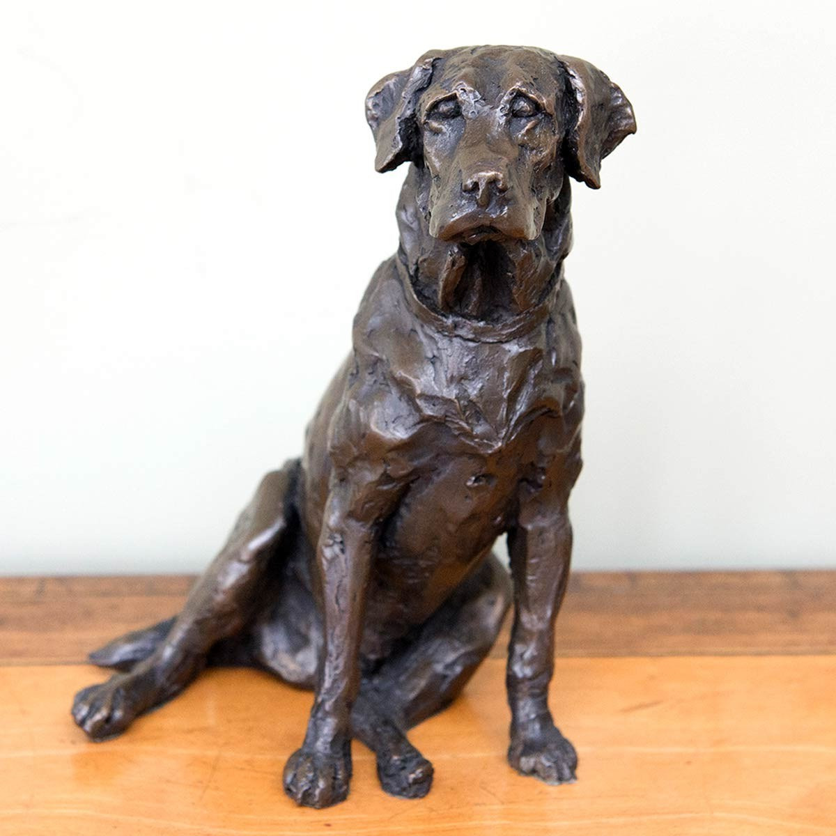 Bronze Labrador Statue