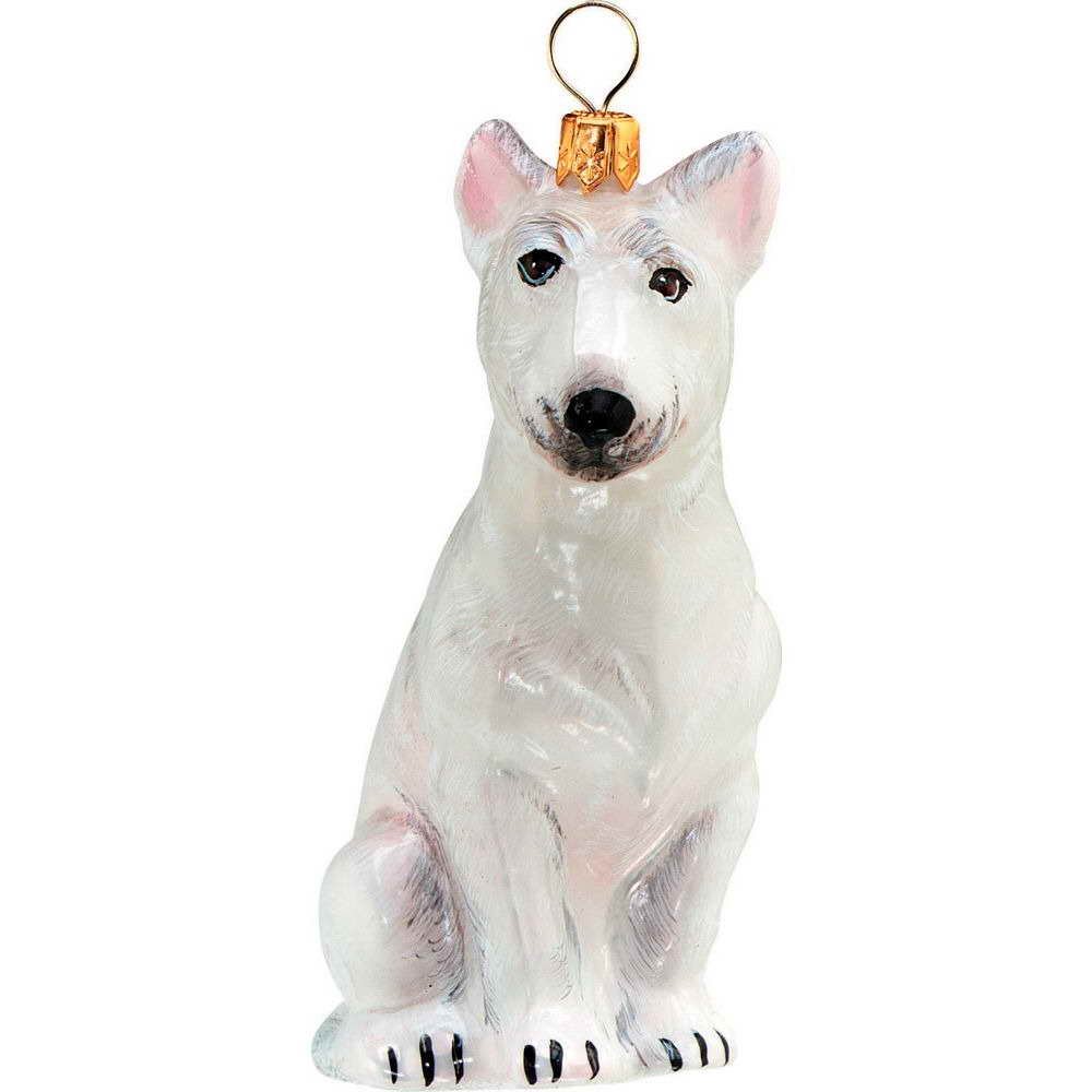 Bull Terrier Christmas Ornaments