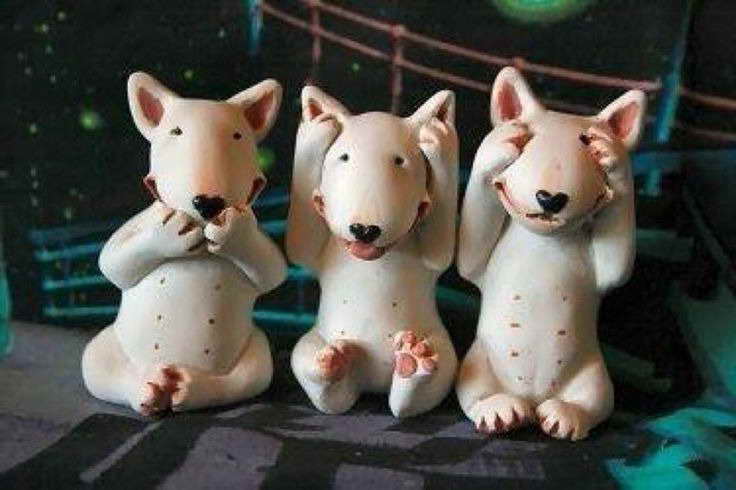 Bull Terrier Figurines