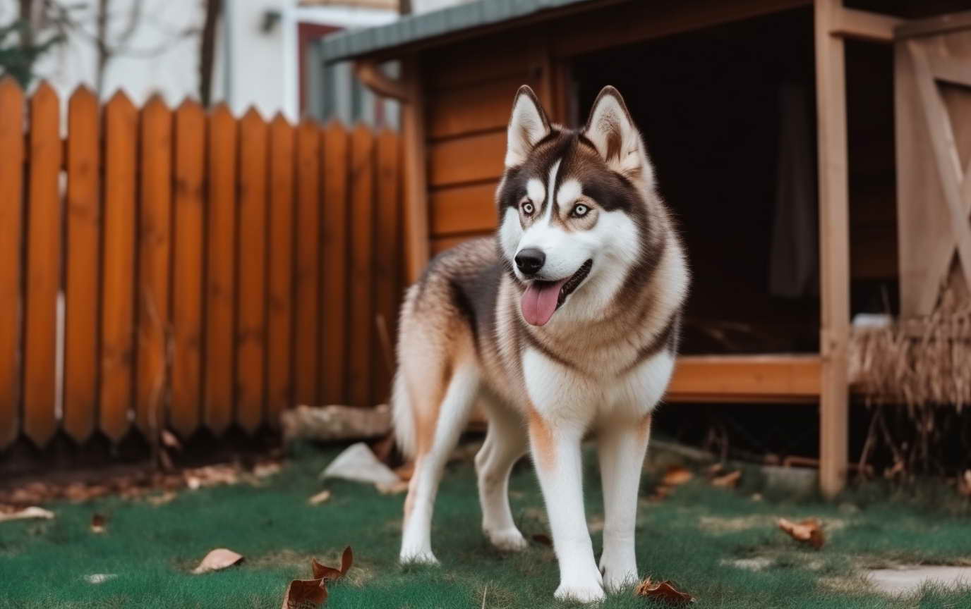 Overview of the Brown Siberian Husky