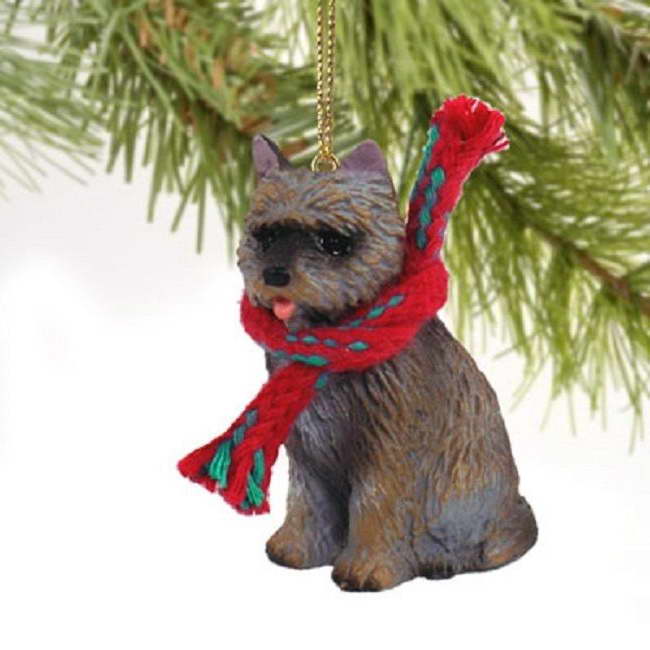 Cairn Terrier Christmas Ornaments