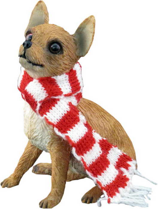 Chihuahua Christmas Tree Ornaments