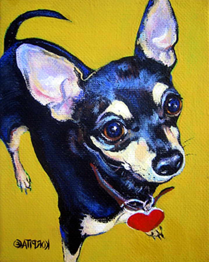 Chihuahua Paintings