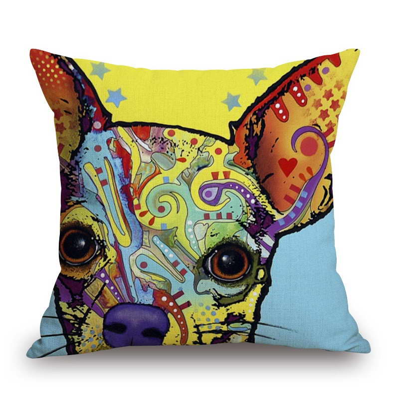Chihuahua Pillow Cover