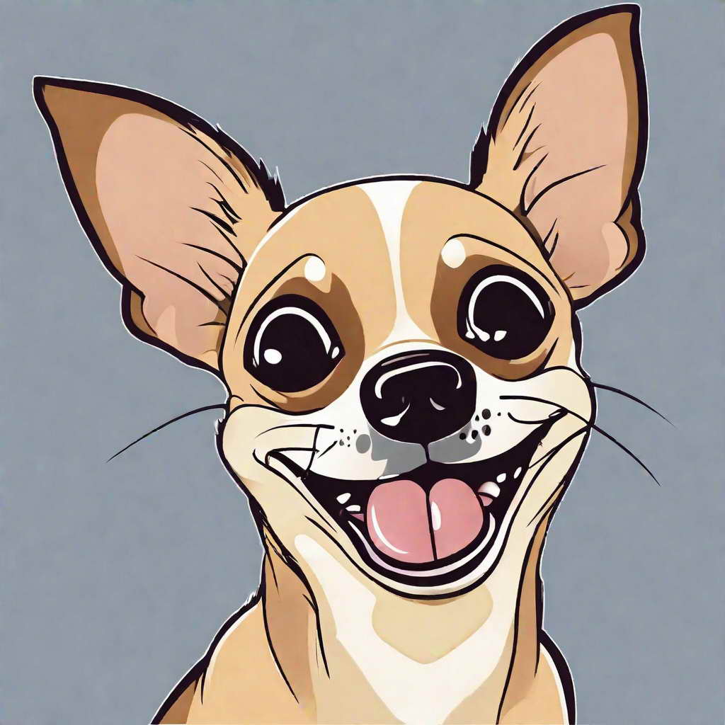 Chihuahua Meme face disney style