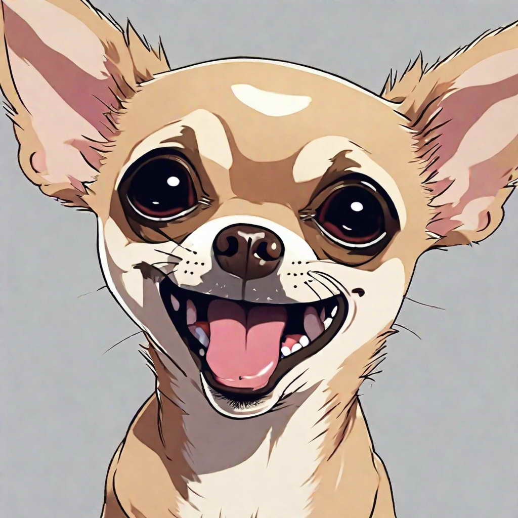 chihuahua meme face anime