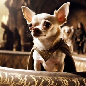 chihuahua meme face gladiator