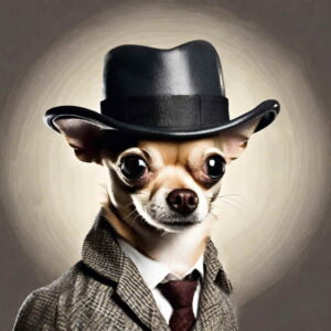chihuahua meme face sherlock holmes