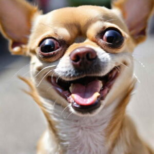 chihuahua meme face smile