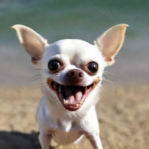 chihuahua meme face too creepy