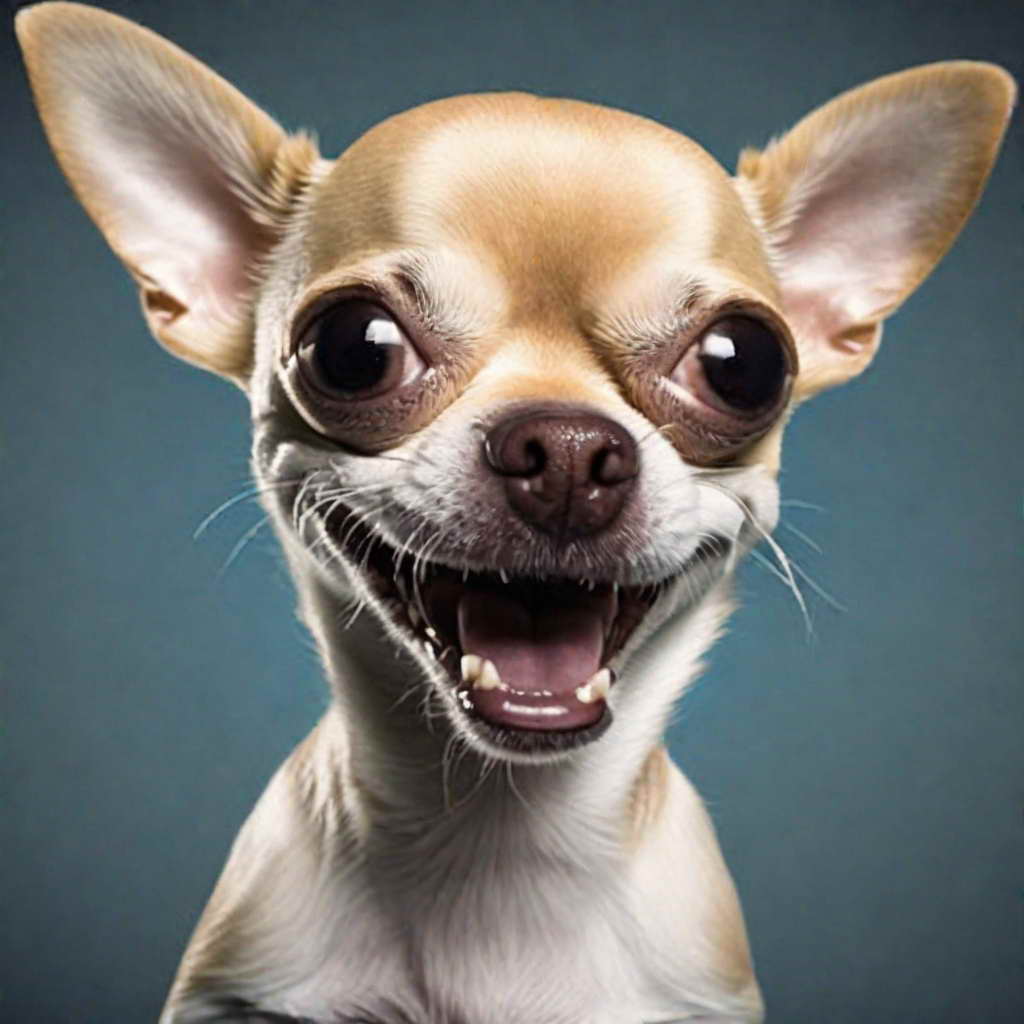 chihuahua meme face way too creepy
