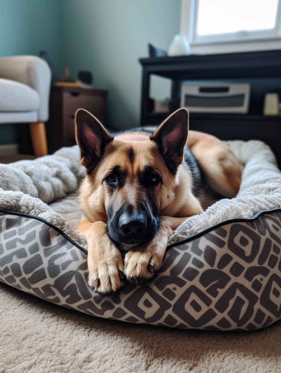 German shepherds and corgi mix are prone to allergies