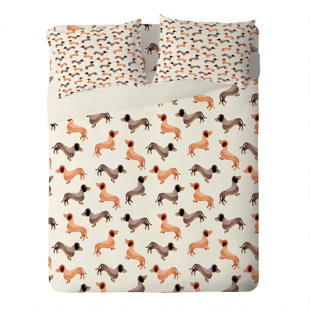 Dachshund Bed Sheets