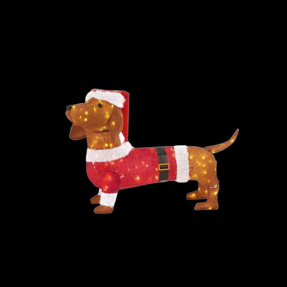 Dachshund Christmas Lawn Decorations