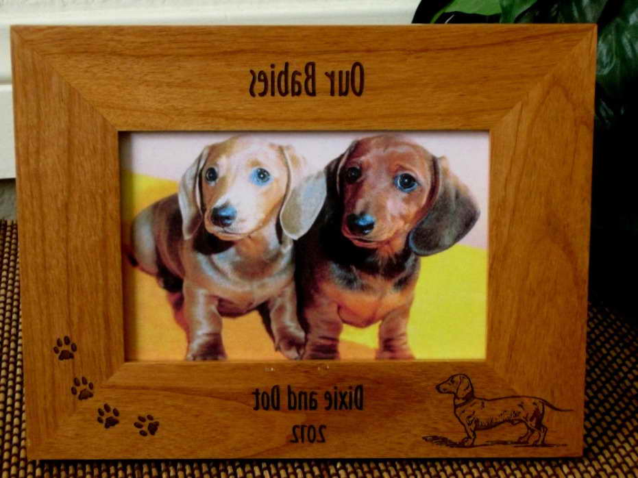 Dachshund Picture Frame