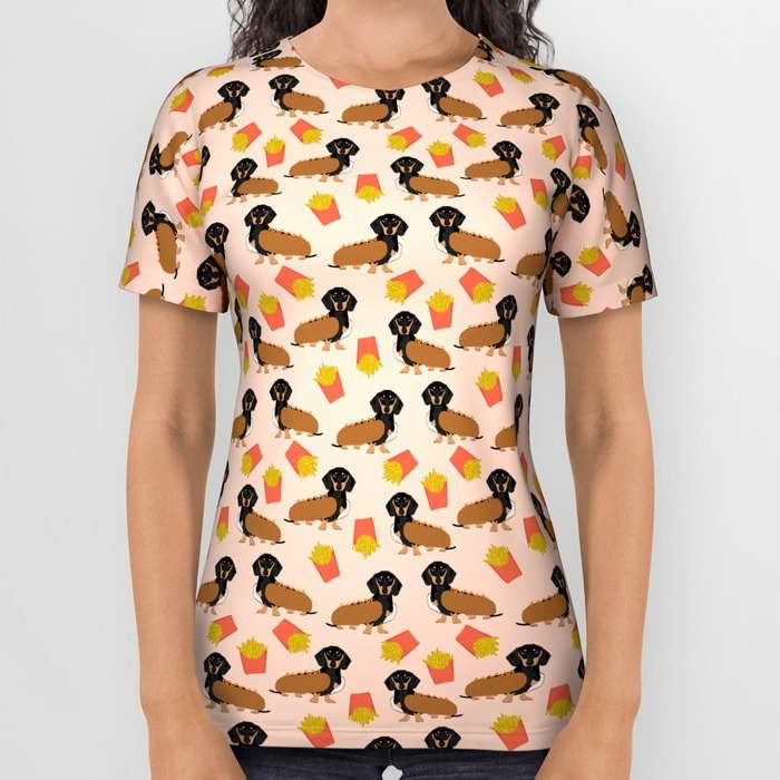 Dachshund Print Shirt