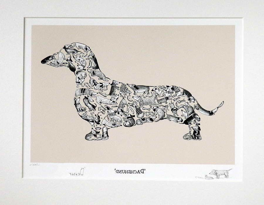 Dachshund Prints