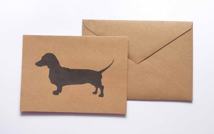 Dachshund Stationery Products