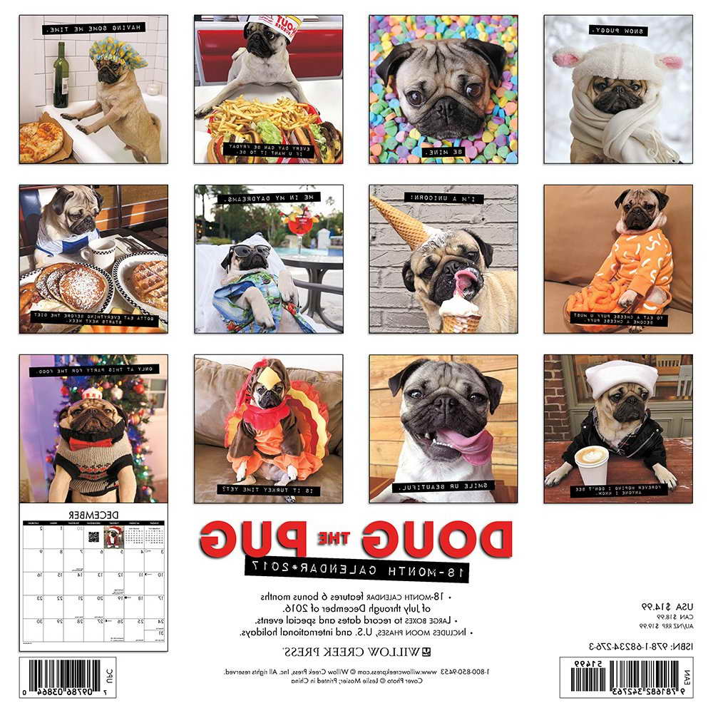 Doug The Pug Calendar