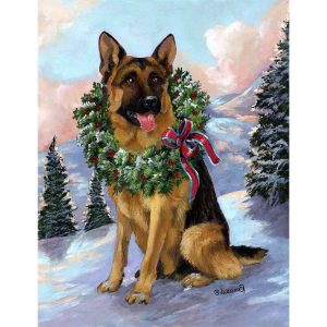 German Shepherd Christmas
