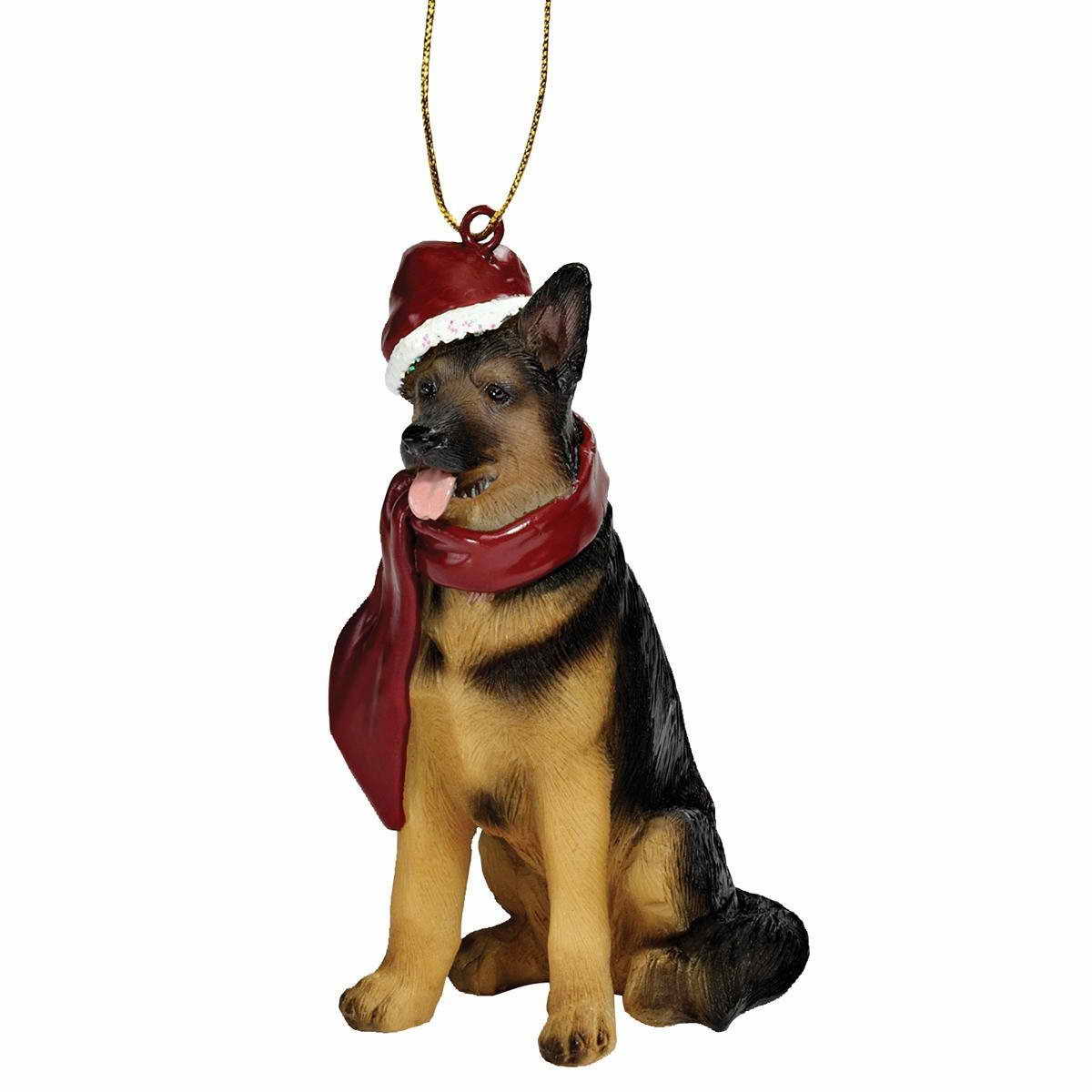 German Shepherd Christmas Ornament  PETSIDI