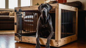 House-Training Oversized Puppies In A Crate