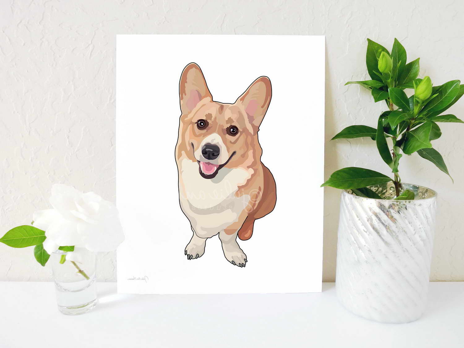 Corgi Art