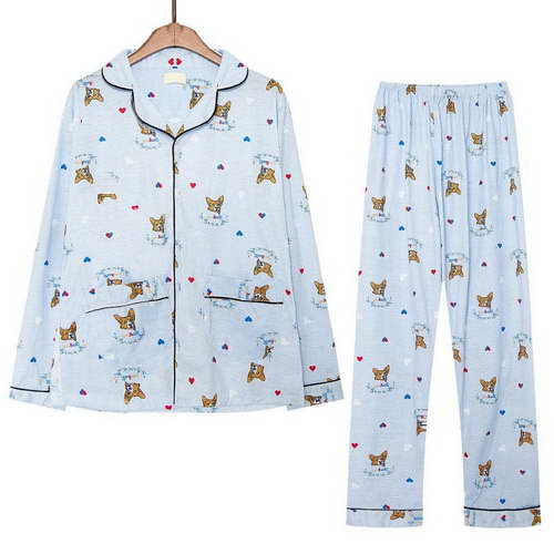 Corgi Print Pajamas