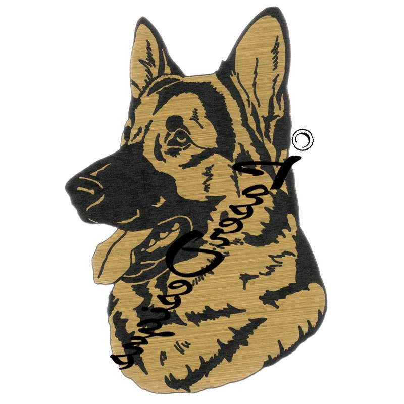 German Shepherd Magnet