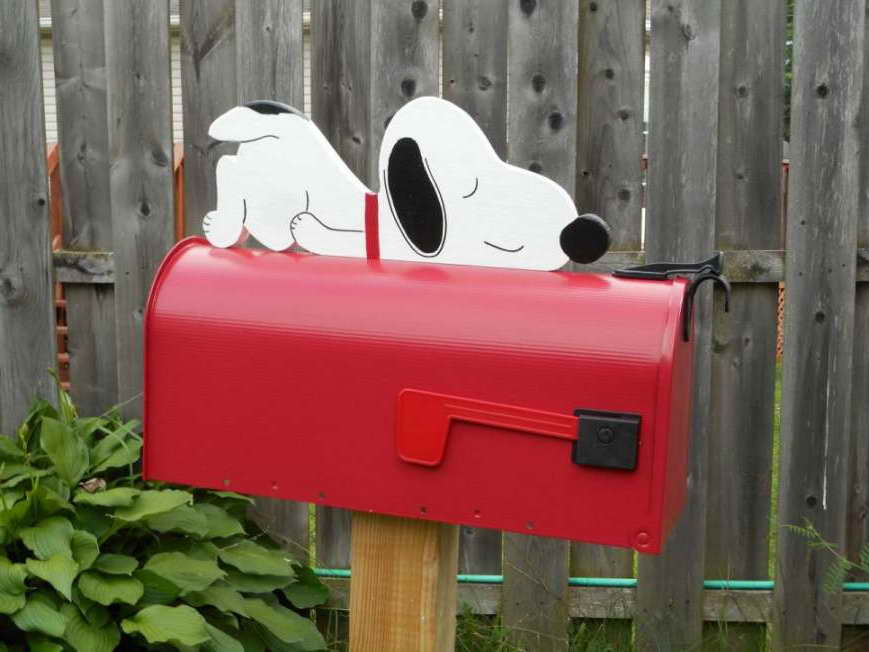 German Shepherd Mailbox