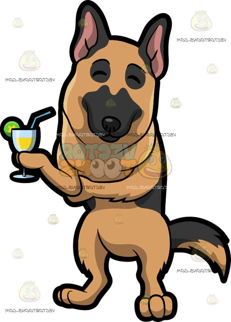 German Shepherd Mascot