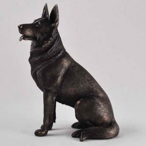 German Shepherd Sculpture