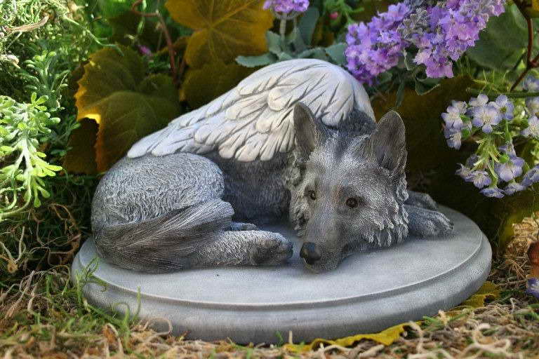 German Shepherd Statue For Garden