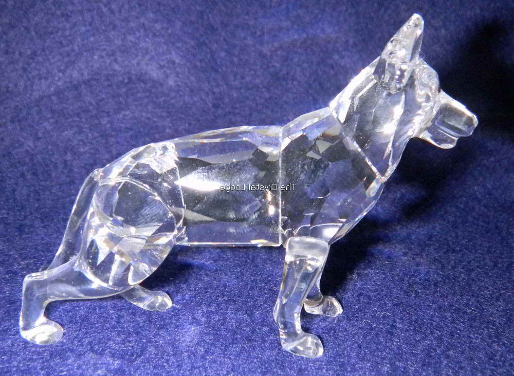 German Shepherd Swarovski Crystal