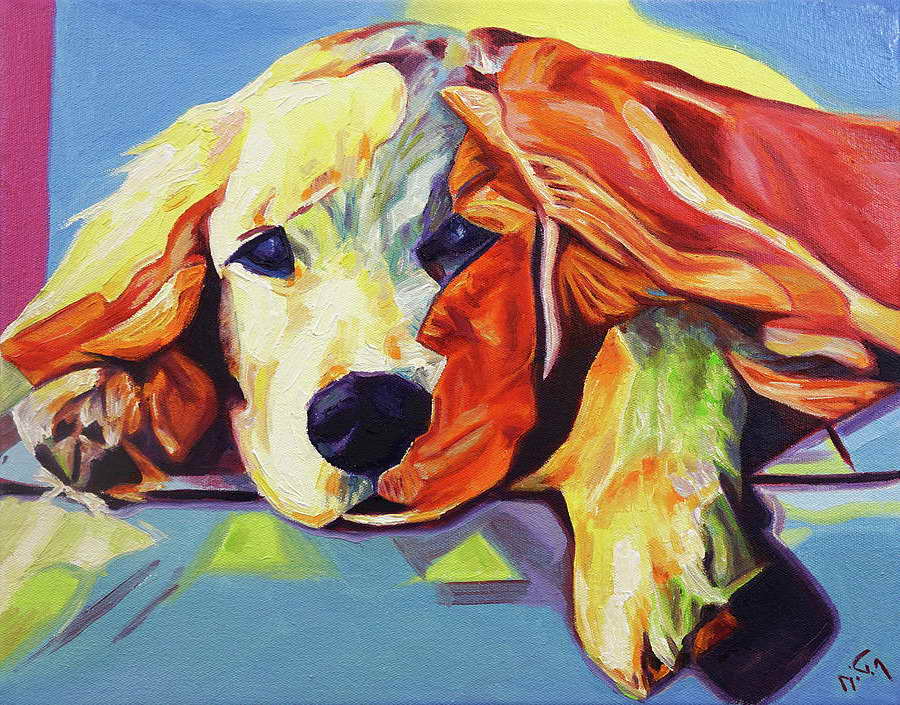 Golden Retriever Pop Art