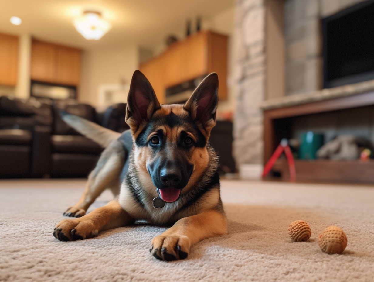 How to Care For a German Shepherd Mini